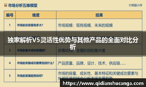 独家解析V5灵活性优势与其他产品的全面对比分析